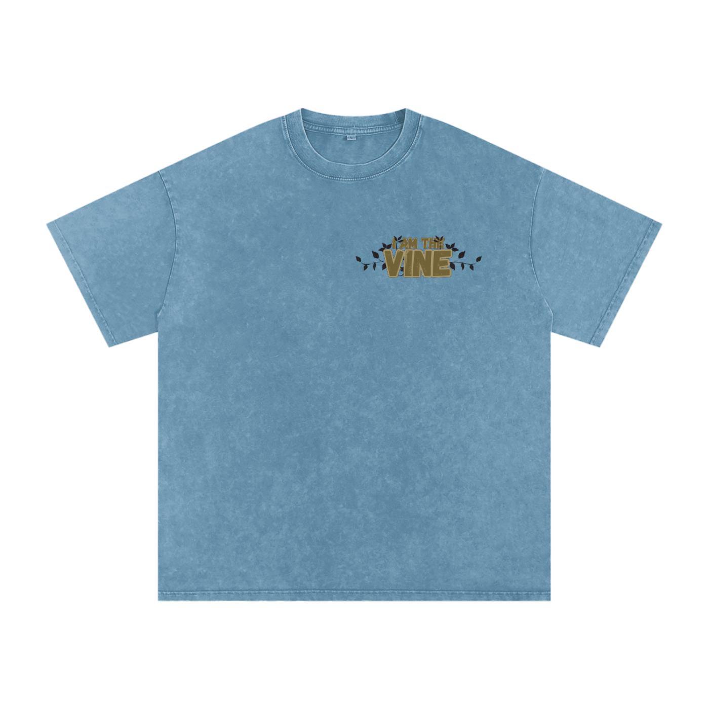 "I am the Vine" Unisex Acid Wash Oversize T-Shirt